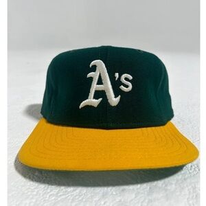 vintage oakland athletics the pro fitted adult baseball cap 7 1/2